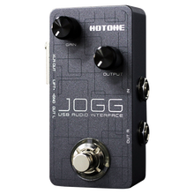 Hotone Jogg吉他USB录音声卡移动手机PC端 DI音频接口效果器送Vstomp 吉他贝斯声卡+送299元激活码+好礼