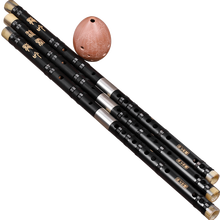 依之木专业黑檀红木笛 笛子乐器 专业演奏笛 E调