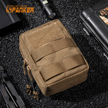 出众者（Spanker）手机包杂物包户外随身小腰包胸背带配包 狼棕COB