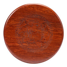 明堂红木家具 缅甸花梨（学名：大果紫檀）小花生折叠凳 客厅家用板凳 纪念品十二生肖 生肖[鼠]