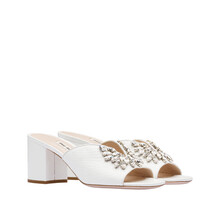 MIU MIU 缪缪  女士白色鞋靴 5XX391FDX65-3A4U-F0009 38 送女友