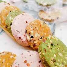 松鼠零食 松鼠仓鼠蜜袋鼯 土拨鼠零食物 奶酪奶饼干磨牙杂粮高钙蔬果 磨牙草饼1枚南瓜味