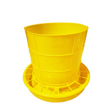 40公斤加厚大喂食桶料桶养殖设备养鸡用品养鸭养鹅饲料桶自动设备 40公斤+网格