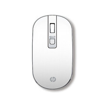 惠普(HP)S4000无线鼠标 办公高性能鼠标 时尚办公休闲娱乐无线鼠标 银白色 S4000无线轻便鼠标