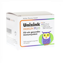 【JD物流】Unizink德国进口补锌+VC咀嚼片 婴幼儿童宝宝成年人补锌片 消除偏食推进发育 1盒装 90粒/盒 1岁以上 德国直邮原装进口