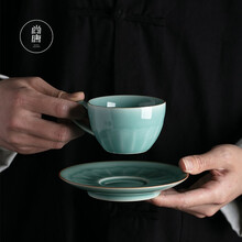 尚唐王武作品杭州G20峰会礼品咖啡杯简约高档全手工杯圣诞高档礼品