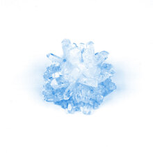 抖音网红自种生长水晶许愿晶灵生日礼物diy制作儿童手工晶体培养玩具科学实验材料包steam教玩具 蓝色水晶实验包