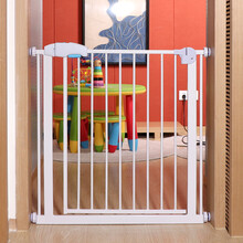 聚悠宠狗狗围栏宠物栅栏狗栏杆儿童安全门栏家用室内隔离栏门婴儿楼梯护栏挡金毛大型犬泰迪小型犬防护栏 适用宽度78-84cm 高度75cm