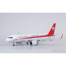 民航客机模型带灯四川航空飞机模型机长同款飞机3U8633模型带轮子空客A319 空客A320四川航空(无灯)