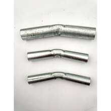 大棚配件连接管套管顶部接头大棚热镀锌管连接件25连接管骨架弯管 32管(一寸管)用