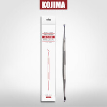 日本KOJIMA狗狗牙结石刮刀双头 宠物口腔清洁工具猫咪牙结石牙渍清洁用品