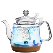 京江 全自动上水壶配件 底部上水壶养生单壶 热水壶玻璃电茶炉 底部上水款（带蓝光）（下单请联系客服）