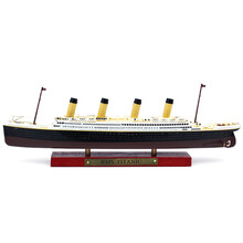 泰坦尼克号合金模型ATLAS仿真游轮 船模轮船豪华游轮成人收藏摆件 泰坦尼克号