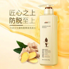 阿道夫生姜防脱育发洗发水防掉发控油洗发露300ml 生姜洗发水800ml
