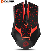 达尔优(dareu) 牧马人轻享版 EM902 鼠标 游戏鼠标 电竞鼠标 鼠标有线 笔记本鼠标 宏鼠标 便捷鼠标 炫黑