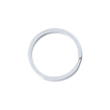 YORA 30mm不锈钢钥匙圈环钥匙平环汽车钥匙扣圆形大小扁圈加厚简易配件卡扣