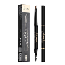 拉美拉自动旋转眉笔 防水防汗不易脱妆持久自然立体显色初学者雾面767 02#褐色