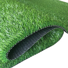 金之春（Jinzhichun） 仿真草坪地毯塑料假草皮 绿植人造草坪阳台户外人工草坪幼儿园假草坪 【出口款】20mm高档网格春草/质保款/平方 优等品