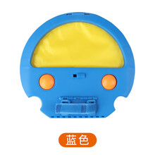 吸盘球手抓球拍抛接球幼儿园户外儿童接抛弹力球双人感统球类玩具 蓝色手抓球2个球
