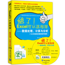 绝了！Excel可以这样用：数据处理、计算与分析（附光盘）