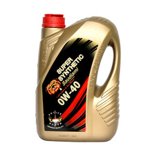 全合成机油 汽车保养汽机油 5W-40 SN级  汽车用品 超级全合成0W-40 SN/CF 4L