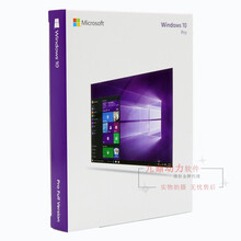 微软原装正版系统windows 10专业版支持中英等多国语言彩包零售版win10系统Win10专业版 无票 Office2019小型企业版零售彩包