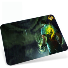 新盟 曼巴狂蛇机械手感无线键盘鼠标套装笔记本台式电脑商务办公家用键鼠套装吃鸡绝地求生LOL游戏套装 鼠标垫29*25厘米（图案随机发）