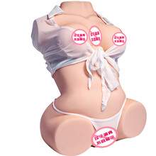 久爱 男性用品胸部美臀阴臀倒模1:1名器仿真硅胶实体半身娃娃男生男用器具成人用品情趣性用品 美竹铃（智能发声震动款）34斤