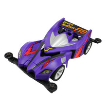 【1】美乐他 AA 四驱车 实色版 透明版 四驱车拼装组装DIY迷你儿童玩具模型车跑车 （实色版 改革快刀）