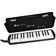 国光 口风琴37键成人初学者32键儿童学生儿童成人自学入门用课堂教学乐器演奏口风琴 32键黑色