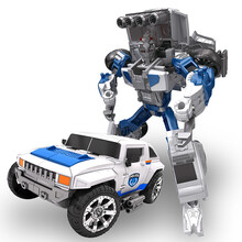 威将火尊战将变形玩具金刚5合金擎天柱机器汽车大黄蜂炫酷合体模型玩具 野战悍马