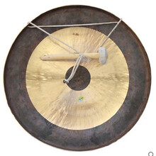 奇宝居乐器 马氏传奇铜锣 直径约60cm开道锣抄锣响铜锣 大锣可用作喜庆 大锣