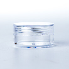 ilbu 膏霜散粉透明分装盒压缩面膜纸泡瓶5/10/20g化妆品旅行分装瓶空瓶 透明膏霜盒-10g