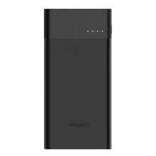 品胜 【可上飞机】品胜充电宝10000毫安时聚合物移动电源便携LED轻薄彩色手机平板通用 薄彩2S(黑色)聚合物电芯 官方标配