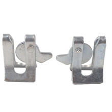 耐尔尼 母猪产床配件门扣碰锁定位栏保育床U型卡扣门扇吊扣 普通门扣（3个厚）