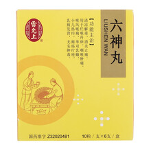 雷允上  六神丸 10粒*6支