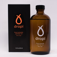 国际	dropi 冰岛天然精炼高級鳕鱼肝油 220 毫升 (抗疫价发售)