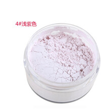 丹妮（danni） 【多省在线支付免邮】丹妮丝绒亲肤定妆粉15g散粉蜜粉粉饼控油保湿提亮肤色遮瑕 丹妮定妆粉4#浅紫色