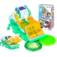 奥迪双钻（AULDEY）爆裂飞车3玩具儿童变形玩具车2暴裂合体对战套装 【合体夺晶系列】冰封雪