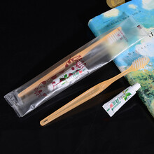 祝源 宾馆酒店一次性洗漱用品客房家用软毛待客牙刷牙膏牙具二合一套装 100个牙具