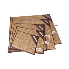 宠沃猫森林（Cat Forest） 凉席垫 狗狗猫咪双面冰垫/垫子 夏季降温 宠物用品 咖色-双面凉席 M-（55*40建议5-10斤）