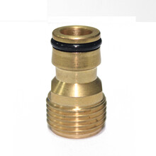 科程4分6分外牙奶嘴接头 外螺纹洗衣机水龙头转接头 标准接头 洗车水枪水管接头配件 4分外牙