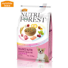 麦富迪（Myfoodie） 狗粮幼犬成犬粮营养森林中大小型犬泰迪金毛通用型犬粮 幼犬2.5kg