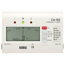 KORG 升级版CA-50二胡萨克斯吉他通用乐器调音器校音器 调音表 CA-50+普通拾音夹