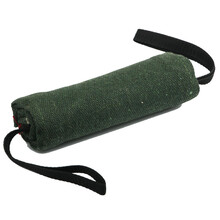 工作犬训练用品训犬扑护袖咬枕训狗用品宠物用品德牧马犬罗威那杜宾边牧训练玩具球飞盘响片咬不坏玩具球 小号帆布咬棒长20cm