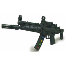 创发儿童电动玩具枪声光冲锋枪儿童玩具男孩玩具红外线震动枪