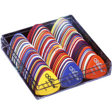 爱丽丝（Alice） 吉他拨片 磨砂ABS木吉他拨片 盒装100片 电吉他弹片 PICK 【拍下打折特惠】1.5MM厚度100片装