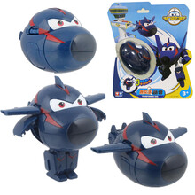 奥迪双钻 超级飞侠 变形趣变蛋玩具套装 全套奇趣乐迪小爱男童包警长 手工变形玩具趣变蛋收纳箱 趣变蛋三种形态-酷雷 720563