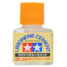 皇冠猴 田宫模型工具辅料 87137 ABS专用胶水  补土 底漆 贴纸软化剂 香橙味流缝胶水 40ML
