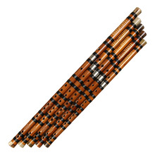 灵声乐器旗舰店董雪华8882笛子套笛笛子套装 竹笛乐器横笛苦竹笛 CDEFG小A调六支一套